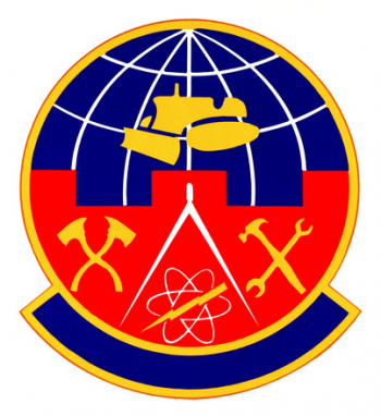 Coat of arms (crest) of the 82nd Civil Engineer Squadron, US Air Force