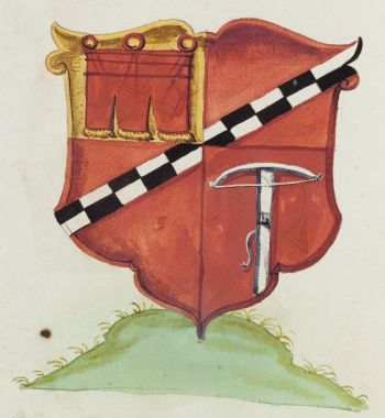 Arms (crest) of Abbey of Anhausen