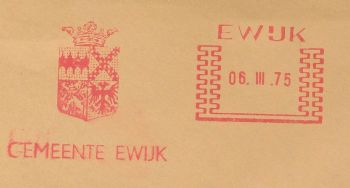 Wapen van Ewijk/Coat of arms (crest) of Ewijk