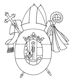 Arms (crest) of Matthäus Ferdinand Sobek von Bilenberg