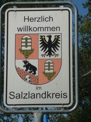 Wappen von Salzlandkreis