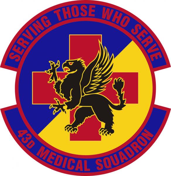 File:43rd Medical Squadron, US Air Force.png