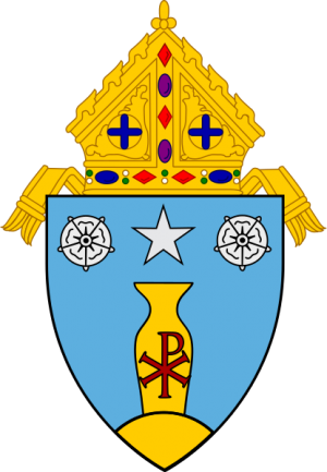 Arms (crest) of Diocese of Beaumont