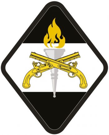 Coat of arms (crest) of the Military Police School, Colombian Army