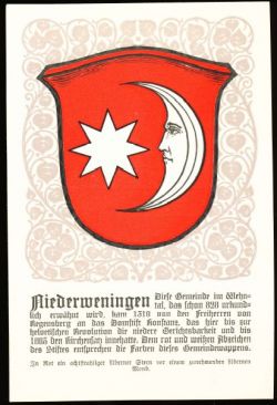 Wappen von/Blason de Niederweningen