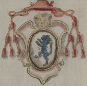 Arms (crest) of Angelo Acciaioli