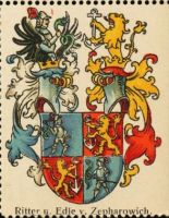 Wappen Ritter und Edle von Zepharowich