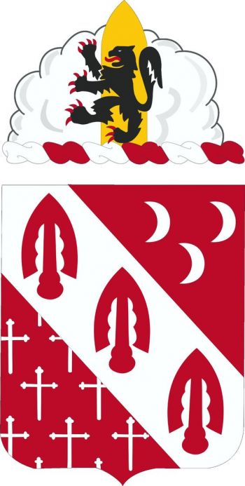 Coat of arms (crest) of 7th Artillery Regiment, US Army