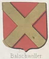 Blason de Balschwiller/Arms (crest) of Balschwiller