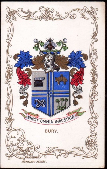 Arms (crest) of Bury (England)