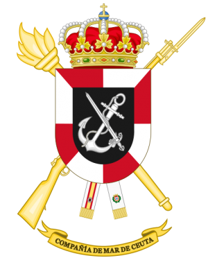 Ceuta Sea Company, Spanish Army.png