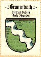 Wappen von Bad Grönenbach/Arms (crest) of Bad Grönenbach