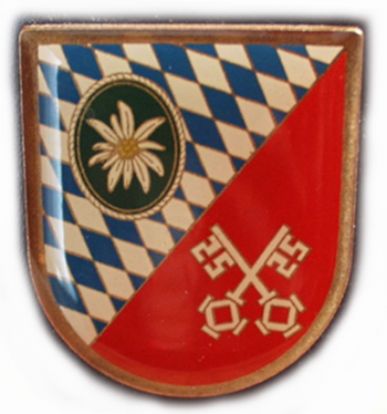 Coat of arms (crest) of the Mountain Logistic Regiment 8, German Army