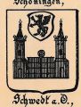 Wappen von Schwedt an der Oder/ Arms of Schwedt an der Oder