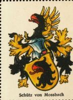 Wappen Schütz von Mossbach