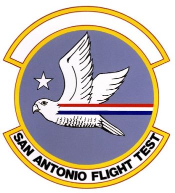 Coat of arms (crest) of the 2873rd Test Squadron, US Air Force