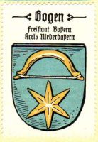 Wappen von Bogen/Arms (crest) of Bogen