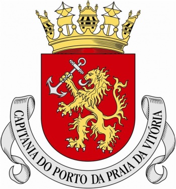 Coat of arms (crest) of the Harbour Captain of Praia da Vitória, Portuguese Navy