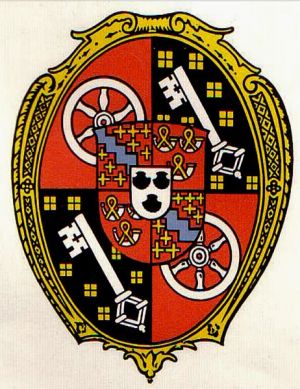 Arms of Karl Heinrich von Metternich-Winneburg
