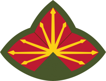 Coat of arms (crest) of the Anti Aircraft Artillery Command Southern Defense Command, US Army
