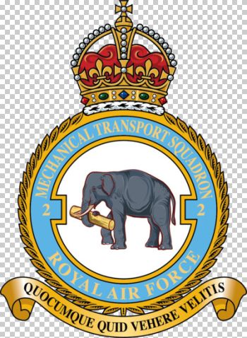 Coat of arms (crest) of No 2 Mechanical Transport Squadron, Royal Air Force