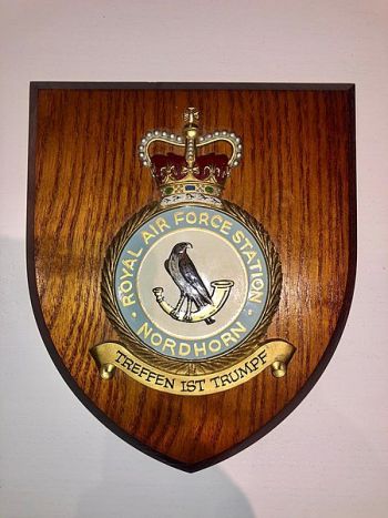 Coat of arms (crest) of the RAF Station Nordhorn, Royal Air Force