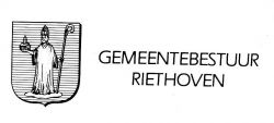 Wapen van Riethoven/Arms (crest) of Riethoven