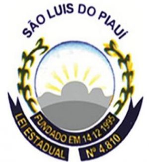 Brasão de São Luis do Piauí/Arms (crest) of São Luis do Piauí