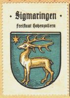 Wappen von Sigmaringen/Arms of Sigmaringen