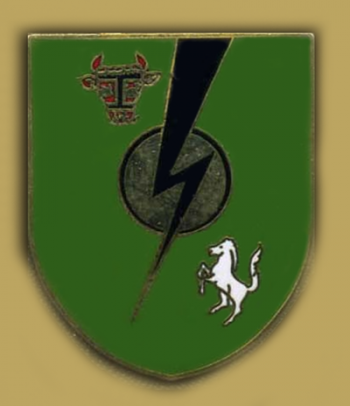 Coat of arms (crest) of the Signal Battalion 110, German Army