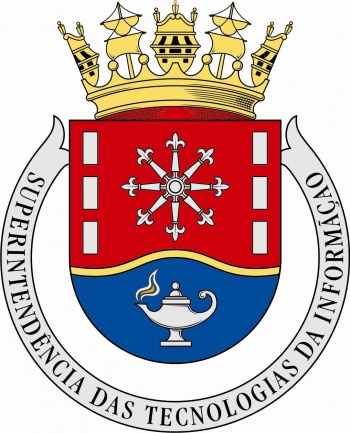 Coat of arms (crest) of Superindententure of Information Technology, Portuguese Navy