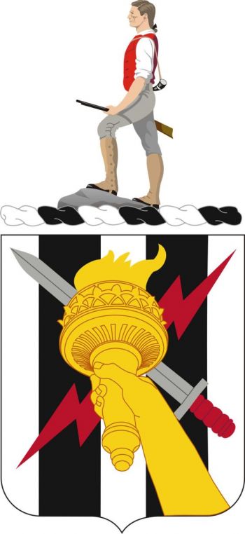 Coat of arms (crest) of 301st Information Operations Battalion, US Army