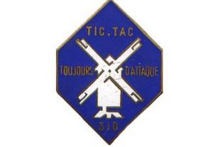 Coat of arms (crest) of the 310th Infantry Regiment, French Army