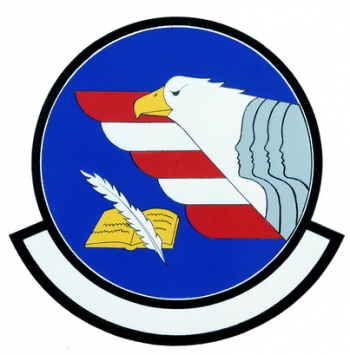 Coat of arms (crest) of the 375th Mission Support Squadron, US Air Force
