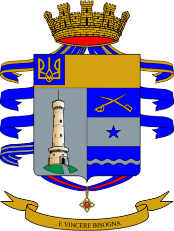 Coat of arms (crest) of 6th Bersaglieri Regiment, Italian Army