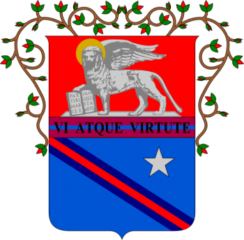 Coat of arms (crest) of the 83rd Infantry Regiment Venezia, Italian Army