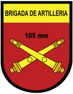 Field Artillery Brigade ''Santa Bárbara'', Guatemalan Army.png