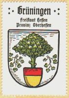 Wappen von Grüningen/Arms (crest) of Grüningen