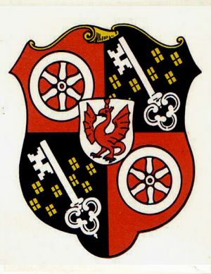 Arms of Emmerich Joseph von Breidbach zu Bürresheim