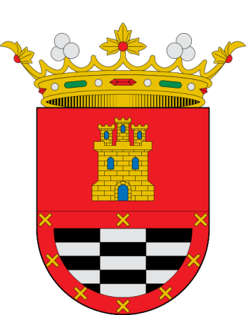 Escudo de Santa Cruz de Mudela/Arms (crest) of Santa Cruz de Mudela