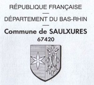 Blason de Saulxures (Bas-Rhin)