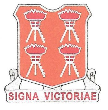 Coat of arms (crest) of 447th Signal Battalion, US Army