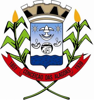 Brasão de Conceição das Alagoas/Arms (crest) of Conceição das Alagoas