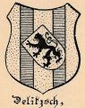 Wappen von Delitzsch/ Arms of Delitzsch