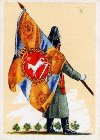 Arms of Brunswickian Infantry Regiment No 92, Germany
