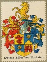 Wappen Kwizda Edler von Hochstern
