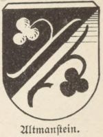 Wappen von Altmannstein/Arms (crest) of Altmannstein