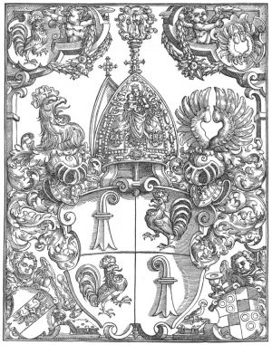 Arms of Jakob Christoph Blarer von Wartensee