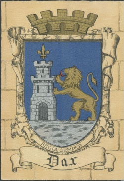 Blason de Dax/Coat of arms (crest) of {{PAGENAME