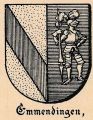 Wappen von Emmendingen/ Arms of Emmendingen
